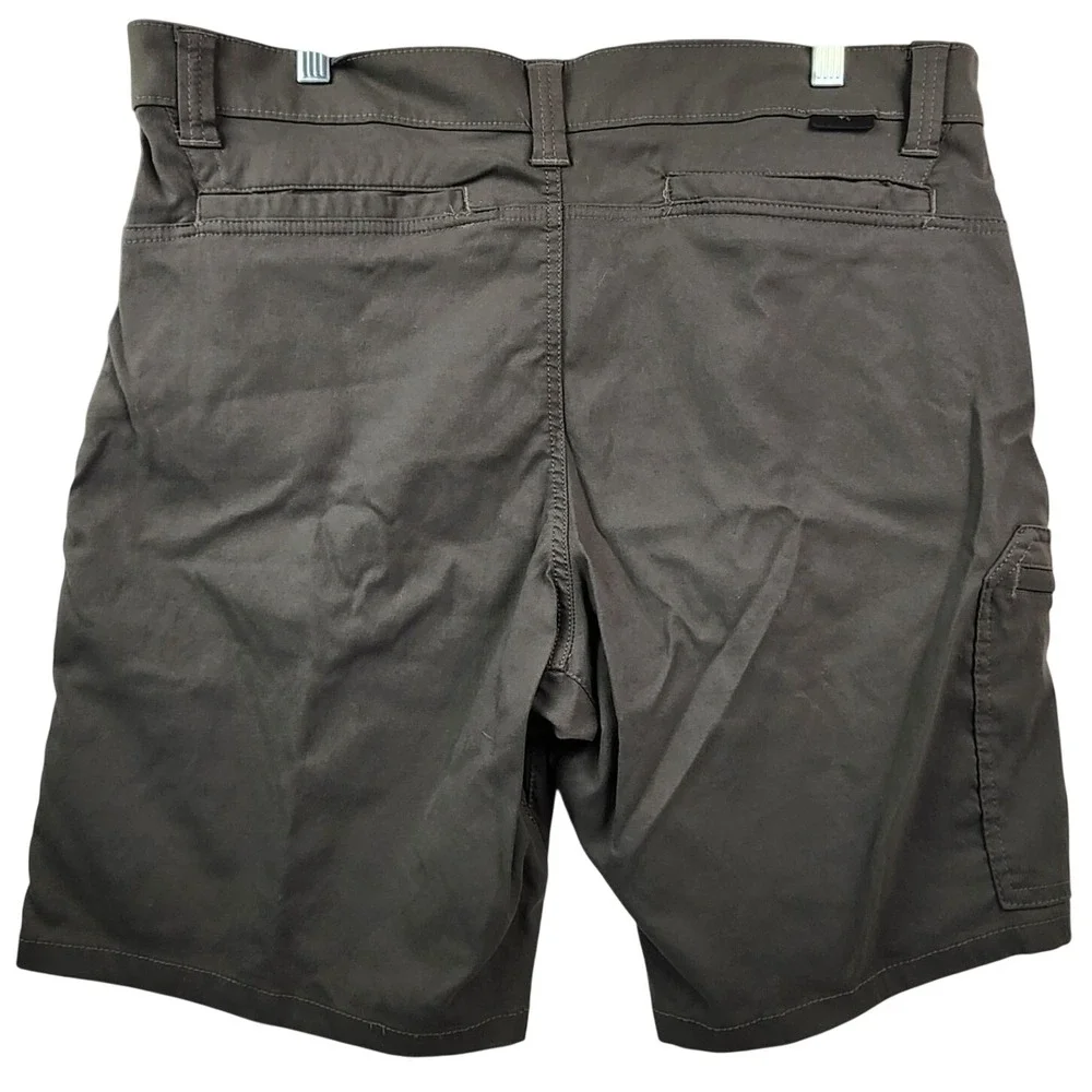 Wrangler 36 Gray All Terrain Gear ATG Cargo Shorts Hiking Outdoor Gorpcore